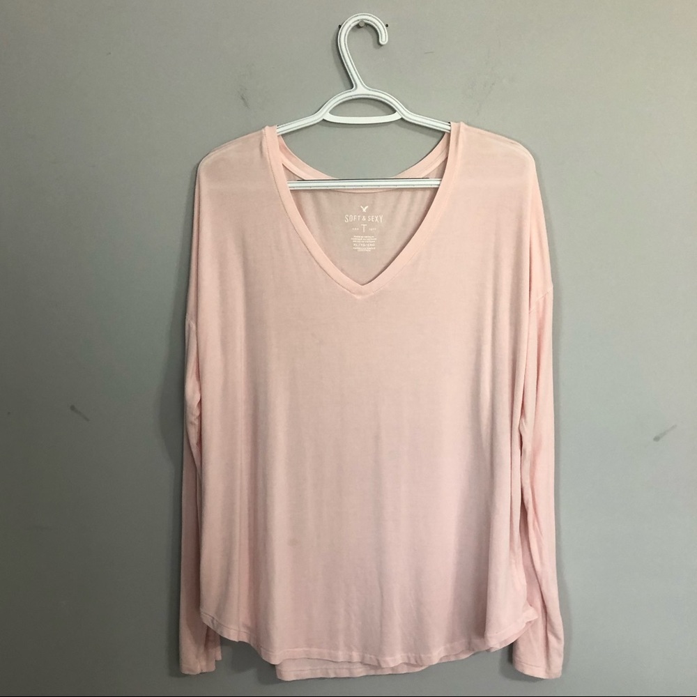 American Eagle soft&sexy long sleeve top